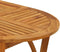 vidaXL - Tuintafel - 150x90x75 - cm - massief - acaciahout