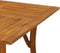 vidaXL - Tuintafel - 150x90x75 - cm - massief - acaciahout