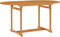 vidaXL - Tuintafel - 150x90x75 - cm - massief - teakhout