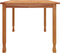 vidaXL Tuintafel 150x90x75 cm massief teakhout