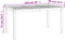 vidaXL Tuintafel 150x90x75 cm massief teakhout