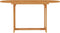 vidaXL - Tuintafel - 150x90x75 - cm - massief - teakhout