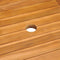 vidaXL - Tuintafel - 150x90x75 - cm - massief - teakhout