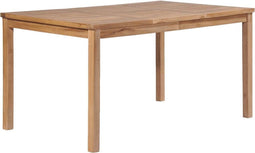 vidaXL - Tuintafel - 150x90x77 - cm - massief - teakhout