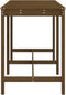 vidaXL Tuintafel 159,5x82,5x110 cm massief grenenhout honingbruin
