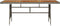 vidaXL - Tuintafel - 160x70x72 - cm - poly - rattan - en - massief - acaciahout - grijs