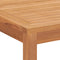 vidaXL - Tuintafel - 160x80x77 - cm - massief - teakhout