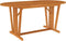 vidaXL - Tuintafel - 160x85x75 - cm - massief - eucalyptushout