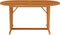vidaXL - Tuintafel - 160x85x75 - cm - massief - eucalyptushout