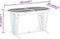 vidaXL - Tuintafel - 160x85x75 - cm - massief - eucalyptushout