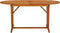 vidaXL - Tuintafel - 160x85x75 - cm - massief - eucalyptushout