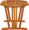 vidaXL - Tuintafel - 160x85x75 - cm - massief - eucalyptushout