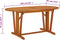 vidaXL - Tuintafel - 160x85x75 - cm - massief - eucalyptushout