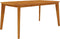 vidaXL - Tuintafel - 160x90x75 - cm - massief - acaciahout