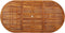 vidaXL - Tuintafel - 180x90x75 - cm - massief - acaciahout