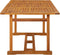 vidaXL - Tuintafel - 180x90x75 - cm - massief - acaciahout