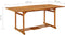 vidaXL - Tuintafel - 180x90x75 - cm - massief - acaciahout