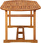 vidaXL - Tuintafel - 180x90x75 - cm - massief - acaciahout