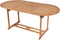vidaXL - Tuintafel - 180x90x75 - cm - massief - teakhout