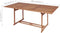 vidaXL - Tuintafel - 180x90x75 - cm - massief - teakhout