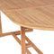 vidaXL - Tuintafel - 180x90x75 - cm - massief - teakhout
