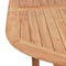 vidaXL - Tuintafel - 180x90x75 - cm - massief - teakhout