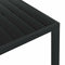 vidaXL - Tuintafel - 185x90x74 - cm - aluminium - en - HKC - zwart