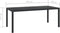 vidaXL - Tuintafel - 185x90x74 - cm - aluminium - en - HKC - zwart