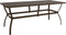 vidaXL - Tuintafel - 190x80x72 - cm - staal - bruin