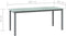 vidaXL - Tuintafel - 190x90x74 - cm - aluminium - en - glas - lichtgrijs