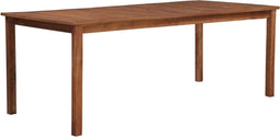 vidaXL - Tuintafel - 200x100x74 - cm - massief - acaciahout