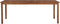 vidaXL - Tuintafel - 200x100x74 - cm - massief - acaciahout