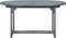 vidaXL - Tuintafel - 200x100x75 - cm - massief - acaciahout - grijs