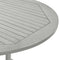 vidaXL - Tuintafel - 200x100x75 - cm - massief - acaciahout - grijs