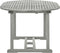 vidaXL - Tuintafel - 200x100x75 - cm - massief - acaciahout - grijs