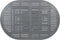 vidaXL - Tuintafel - 200x100x75 - cm - massief - acaciahout - grijs