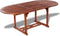 vidaXL - Tuintafel - 200x100x75 - cm - massief - acaciahout