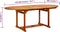 vidaXL - Tuintafel - 200x100x75 - cm - massief - acaciahout