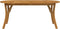 vidaXL - Tuintafel - 200x90x75 - cm - massief - acaciahout