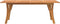 vidaXL Tuintafel 200x90x75 cm massief acaciahout