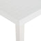 vidaXL - Tuintafel - 220x90x72 - cm - polypropeen - wit