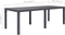 vidaXL - Tuintafel - 220x90x72 - cm - rattan-look - kunststof - bruin