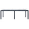 vidaXL - Tuintafel - 220x90x72 - cm - rattan-look - kunststof - antraciet
