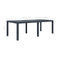 vidaXL - Tuintafel - 220x90x72 - cm - rattan-look - kunststof - antraciet