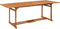 vidaXL - Tuintafel - 220x90x75 - cm - massief - acaciahout