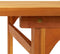 vidaXL - Tuintafel - 220x90x75 - cm - massief - acaciahout