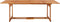 vidaXL - Tuintafel - 220x90x75 - cm - massief - acaciahout