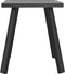 vidaXL - Tuintafel - 34x34x38 - cm - staal - antracietkleurig