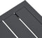 vidaXL - Tuintafel - 34x34x38 - cm - staal - antracietkleurig