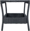 vidaXL - Tuintafel - 45x45x46,5 - cm - poly - rattan - donkergrijs